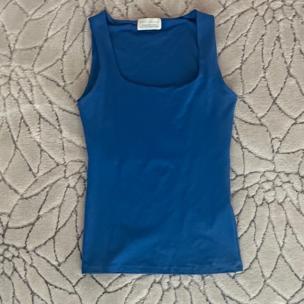 Zara Royal Blue Women's Tank Top